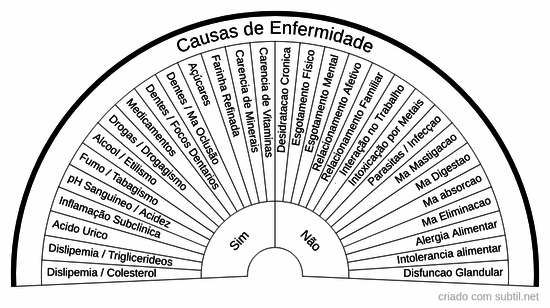 Causas da enfermidade