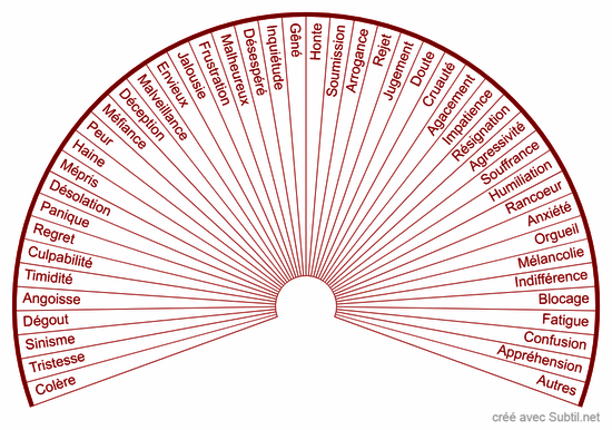 Emotions négatives 46 - 220°