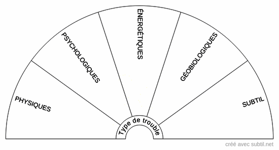 Origines des troubles et maladies