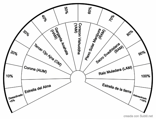 Nivel energético de los chakras